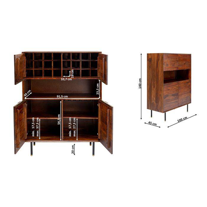 Bar Cabinet Ravello 100 - JULIA VENCE STORE