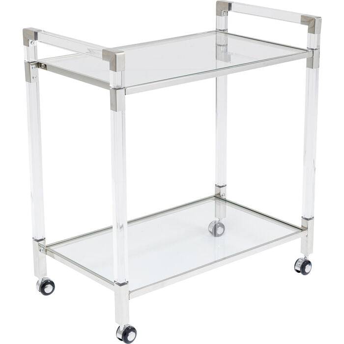 Bar Trolley Josy Silver