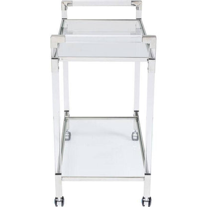 Bar Trolley Josy Silver