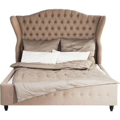 Chesterfield Linen Bed