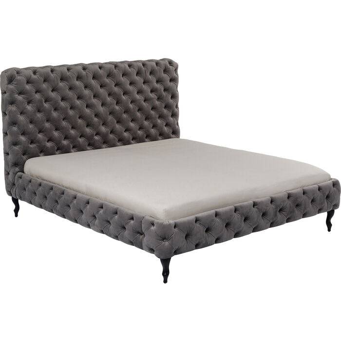 Velvet Upholstered Bed