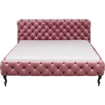 Bed Desire Velvet Mauve 160x200cm - JULIA VENCE STORE