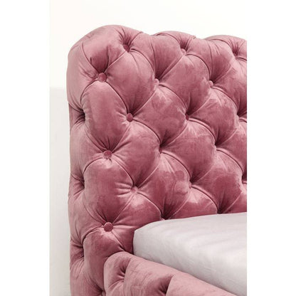 Bed Desire Velvet Mauve 160x200cm - JULIA VENCE STORE