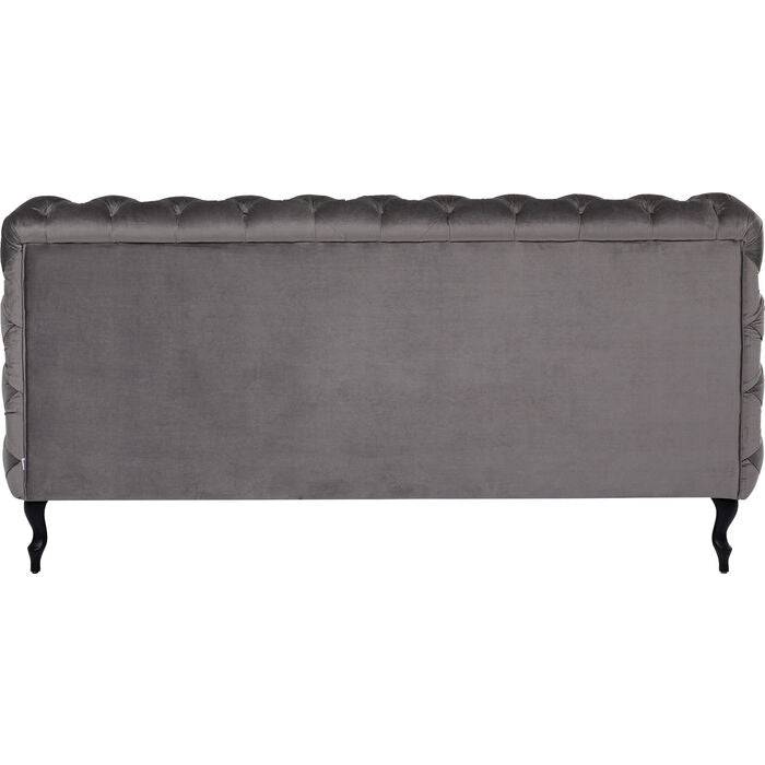 Bed Desire Velvet Silver Grey 160x200 cm - JULIA VENCE STORE