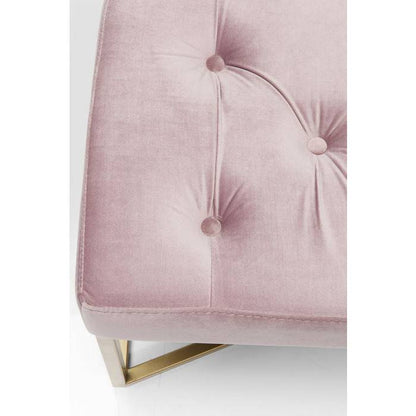 Bench Crossover Rose Brass 90x40cm - JULIA VENCE STORE