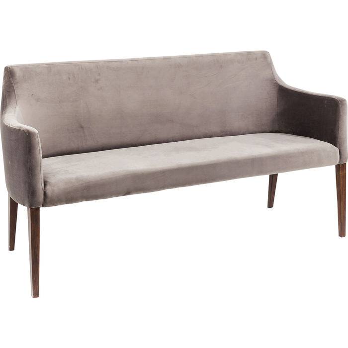 Bench Mode Velvet Grey - JULIA VENCE STORE