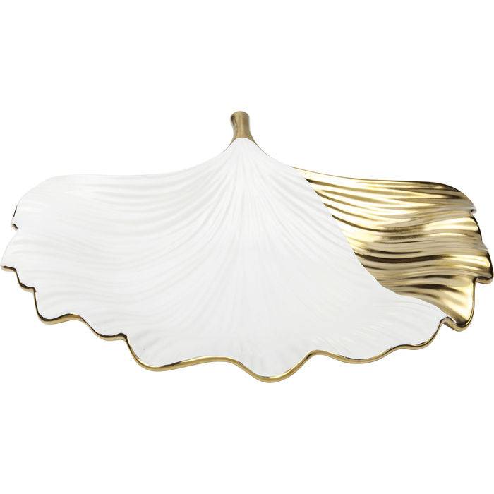 Ginkgo Leaf Porcelain Bowl