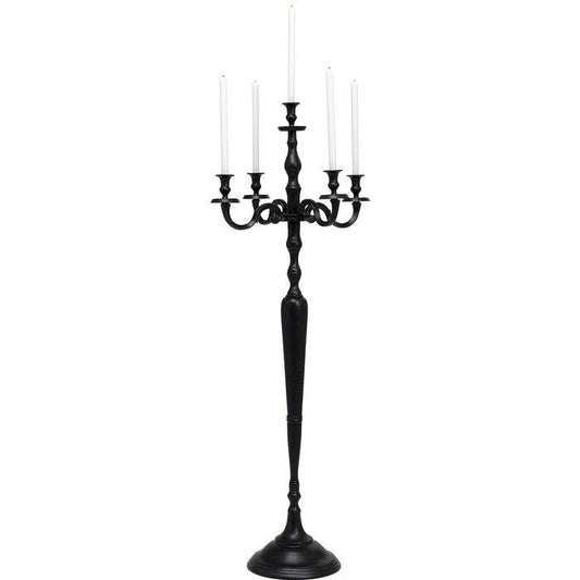 Candelabra Chalet Matt Black 150 - JULIA VENCE STORE