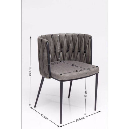 Urban Grey Armchair Cheerio