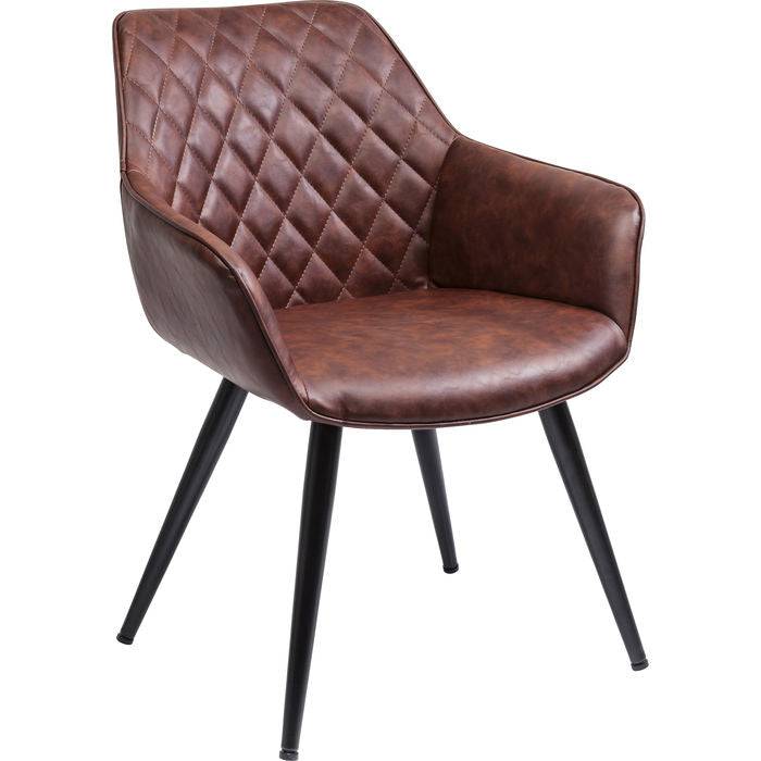 Chair with Armrest Harry Brown - JULIA VENCE STORE