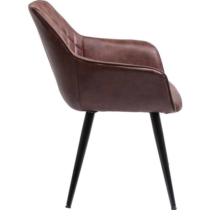 Chair with Armrest Harry Brown - JULIA VENCE STORE