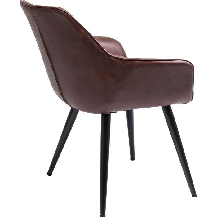 Chair with Armrest Harry Brown - JULIA VENCE STORE