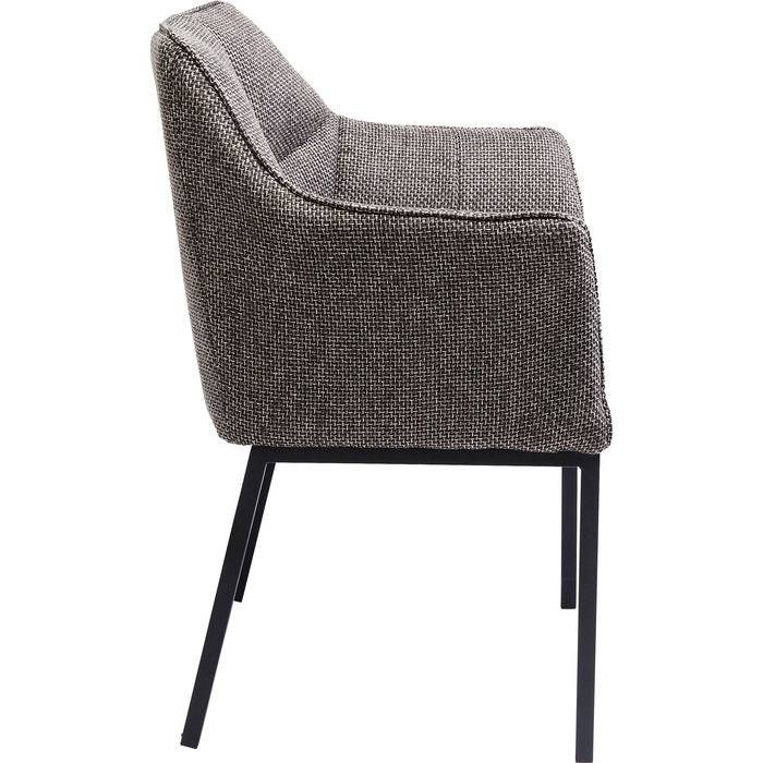 Upholstered Chair with Armrests 