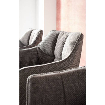 Upholstered Chair with Armrests 