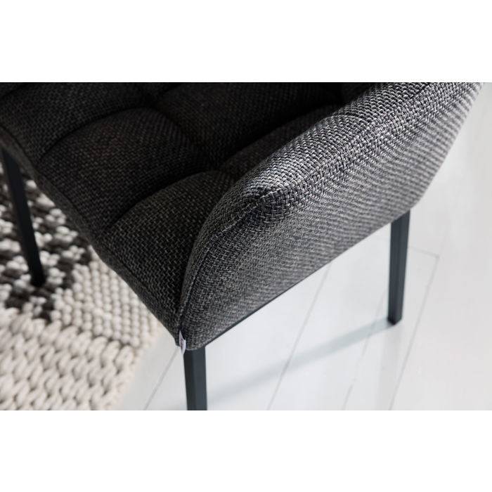 Upholstered Chair with Armrests 