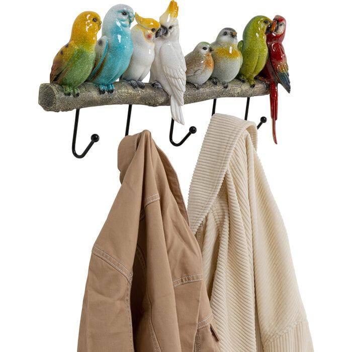 Exotic Birds Coat Rack