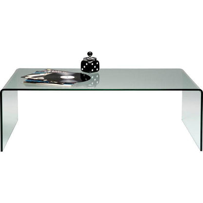 Clear Glass Coffee Table