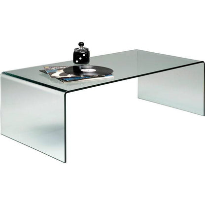 Clear Glass Coffee Table