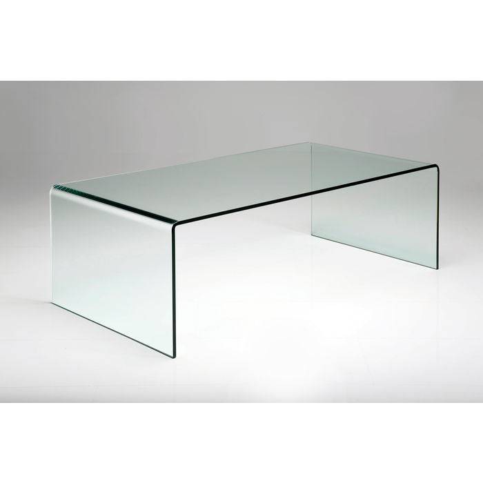 Clear Glass Coffee Table