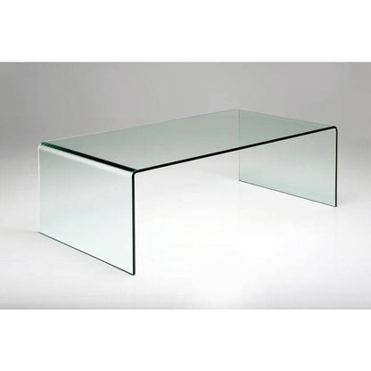 Clear Glass Coffee Table