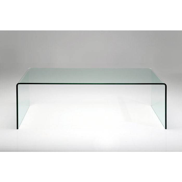 Clear Glass Coffee Table