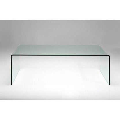 Clear Glass Coffee Table