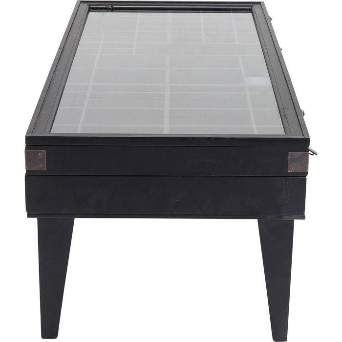 Coffee Table Collector Black 122x55cm - JULIA VENCE STORE