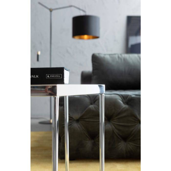 Hexagonal Glass Coffee Table