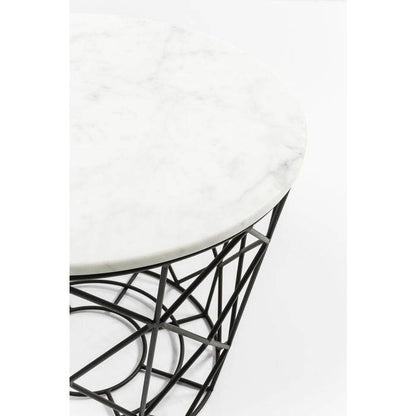 Elegant Marble Coffee Table Set 