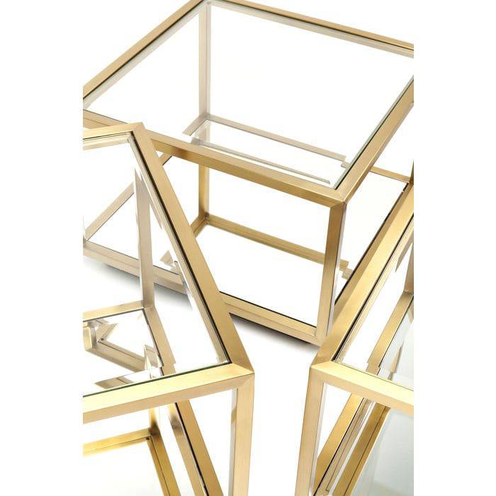 Coffee Table Luigi Gold (4/Set) - JULIA VENCE STORE