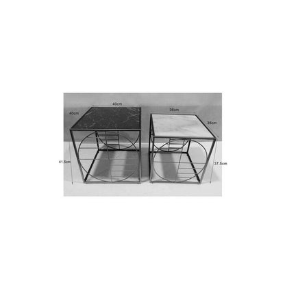 Coffee Table Techno 1 (2/Set) - JULIA VENCE STORE