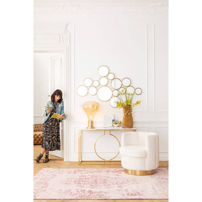 Console Miami Loft Gold 120cm - JULIA VENCE STORE