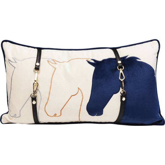 Elegant Horse Cushion