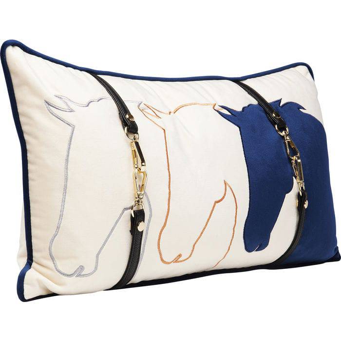 Elegant Horse Cushion