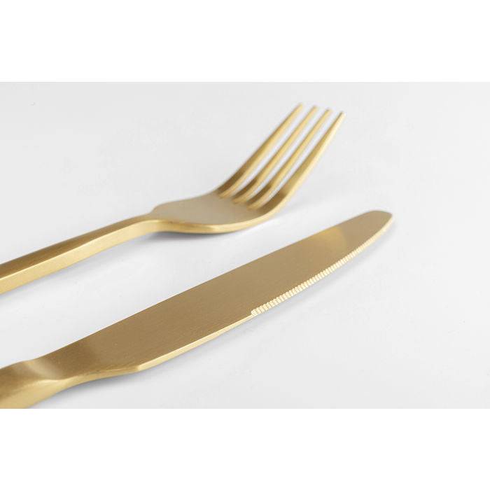 Cutlery Gloria Matt Gold (16-part) - JULIA VENCE STORE