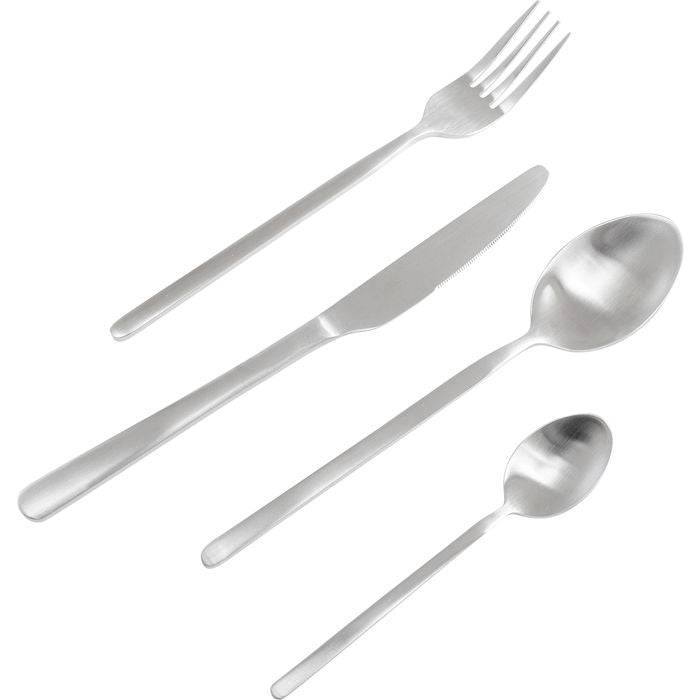 Cutlery Gloria Matt Silver (16/part) - JULIA VENCE STORE