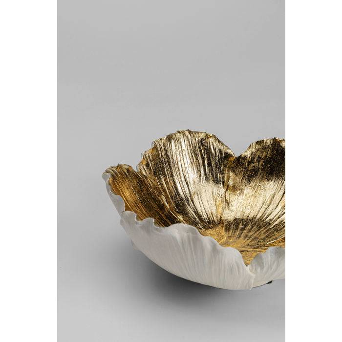 Decorative Bowl Cream Gold