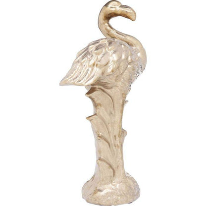 Deco Figurine Flamingo Front Gold - JULIA VENCE STORE