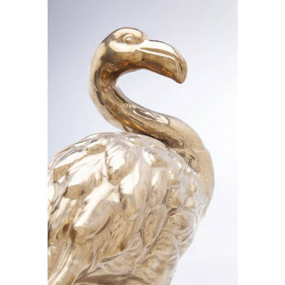 Deco Figurine Flamingo Front Gold - JULIA VENCE STORE