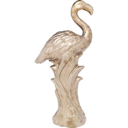 Deco Figurine Flamingo Side Gold - JULIA VENCE STORE