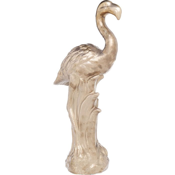 Deco Figurine Flamingo Side Gold - JULIA VENCE STORE