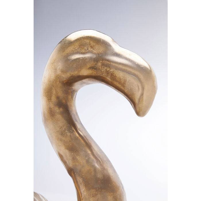 Deco Figurine Flamingo Side Gold - JULIA VENCE STORE