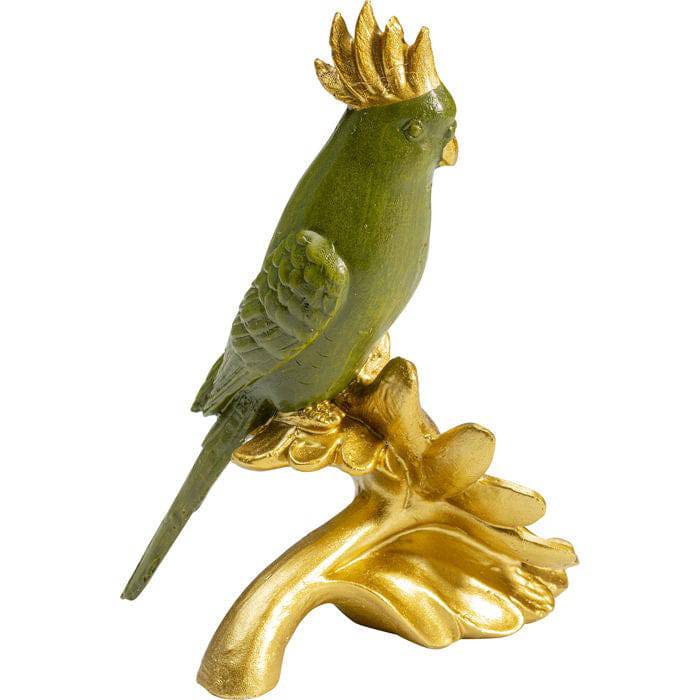 Deco Figurine Flower Parrot - JULIA VENCE STORE