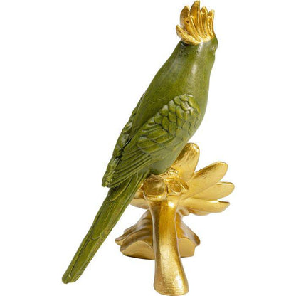 Deco Figurine Flower Parrot - JULIA VENCE STORE