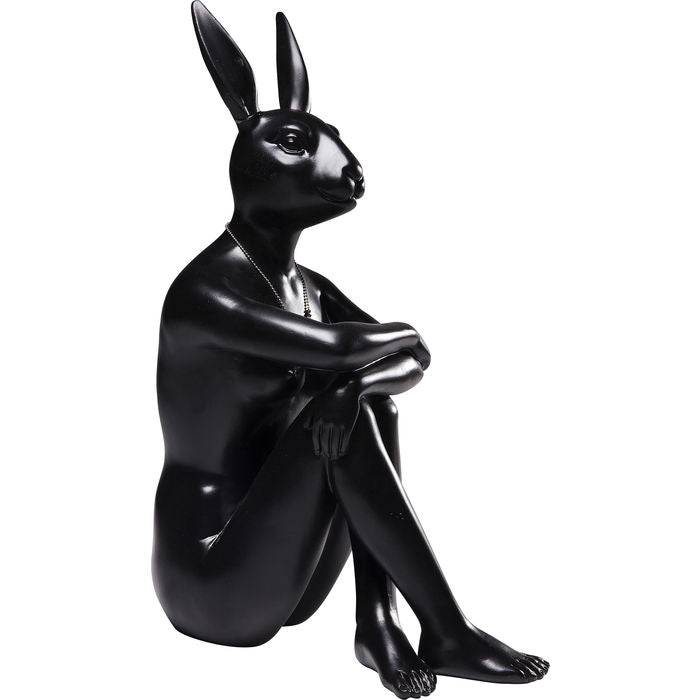 Deco Figurine Gangster Rabbit Black - JULIA VENCE STORE