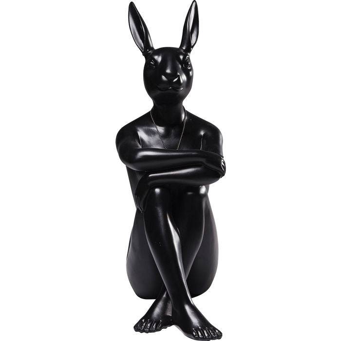 Deco Figurine Gangster Rabbit Black - JULIA VENCE STORE