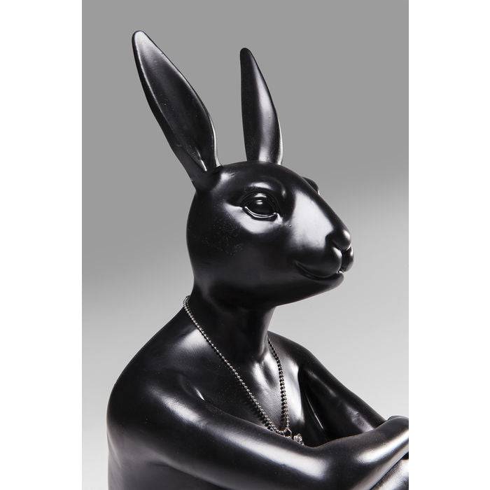 Deco Figurine Gangster Rabbit Black - JULIA VENCE STORE