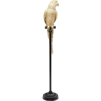 Deco Figurine Parrot Gold 116cm - JULIA VENCE STORE