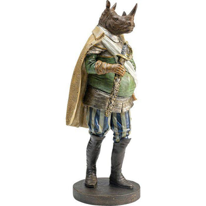 Deco Figurine Sir Rhino Standing - JULIA VENCE STORE