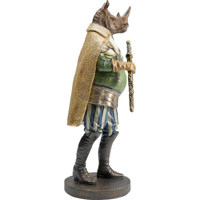 Deco Figurine Sir Rhino Standing - JULIA VENCE STORE